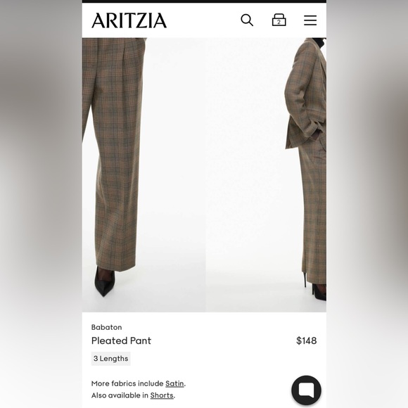 Aritzia Wilfred effortless pants - Picture 5 of 5